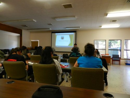 Mental Health workshop at Pit River Communnity Center